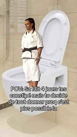 Quand la constipation devient trop drôle!