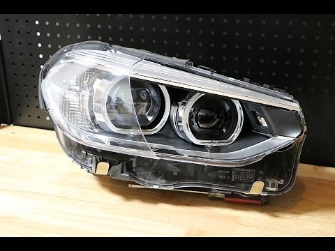 2018-2020 BMW X3 OEM LED Headlight Teardown