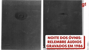 Noite Oficial dos Óvnis: áudios mostram operador da torre relatando pontos luminosos