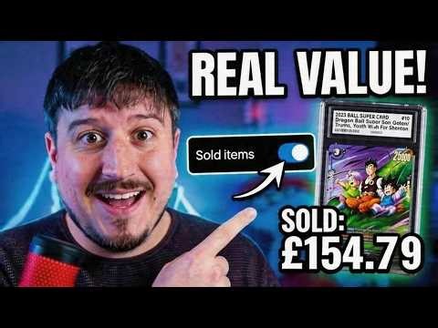 Real Dragon Ball Card Values in 30 Seconds