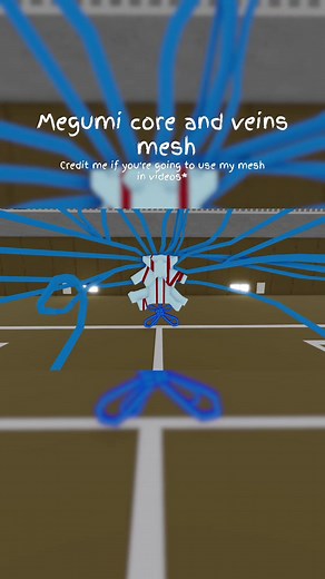 Roblox Megumi Domain Core & Veins Mesh IDs