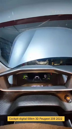 3D Digital Cockpit Installation in Peugeot 208 2022