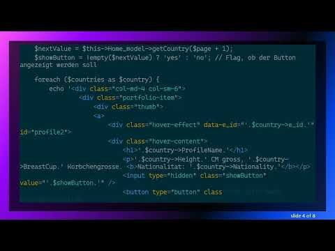 So lässt sich der Load More-Button nach dem Laden aller Daten in Ihrer Anwendung ausblenden
