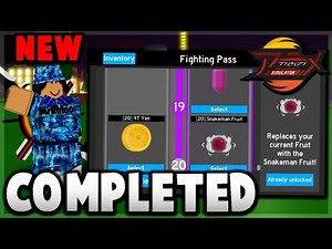 UNLOCKING EVERY TIER ON THE *NEW* FIGHTING PASS! SHOWCASE IN ANIME FIGHTING SIMULATOR! (ROBLOX)