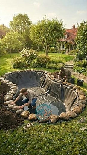 DIY Backyard Pond Construction and Landscaping Guide for Beginners