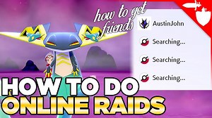 How to Do Online Raids in Pokemon Sword and Shield | Friend Code Swap Video