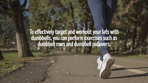 How To Workout Lats With Dumbbells