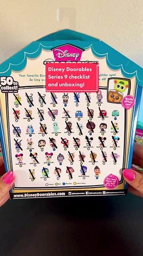 Disney Doorables series, 9 checklist update, and unboxing!!🤩 ✨ ✨ ✨ ✨ ✨ #disney #toys #collectibles #justplay #suprise #disneydoorables #disneylover #disneyfan #disneycollectibles #doorablecollector #doorablecollection #toyunboxing #doorableunboxing #doorablescodes #disneydoorableunboxing #fyp #disneydoorablescodes #disneytoys #toytok #toysoftiktok #blindbagopening #blindbagsurprise #blindbagunboxing #disneytok #disneysuprise #disneydoorablesseries9 #disneydoorablesseries9multipeek #disneydoorab