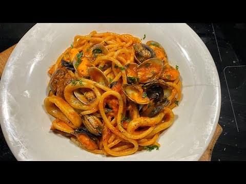 SPAGHETTI ALLO SCOGLIO - Ricetta per capodanno goduriosa!