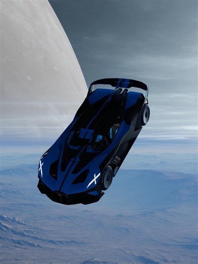 Bugatti Bolide: Orbiting Performance Showcase