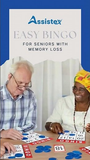 Large Print Bingo for Seniors with Dementia and Vision Loss| Easy Activity for Alzheimer’s