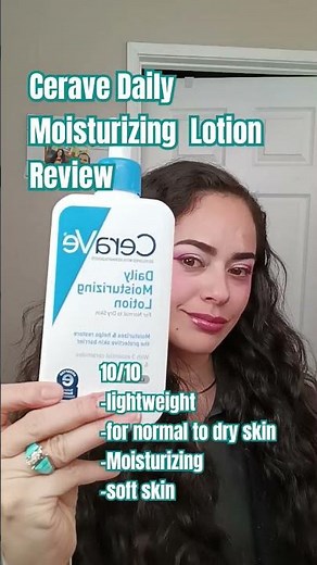 Cerave Daily Moisturizing Lotion Review