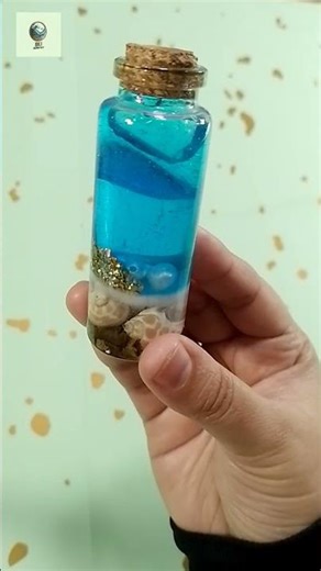 Ocean in a Bottle | Satisfying Resin Diorama Art #resin