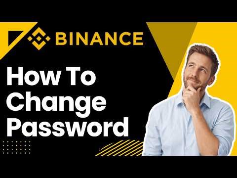 How To Change Binance Password