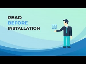 Read Before Installation