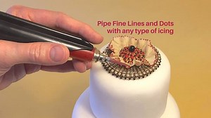 124K views · 1.2K reactions | New! Easily pipe fine lines and dots with any type of icing: The AirPen Piping Dispenser. | SugarVeil Icing | Facebook
