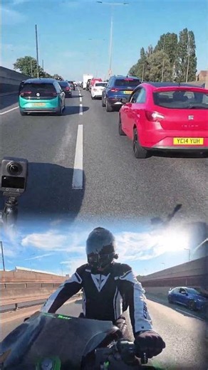 Real Motorcycle Commuting - The Matrix on a Motorcycle