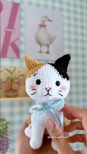 Calico Cat Crochet #crochet #amigurumi #crochetpattern