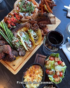 Feast like a caveman at this Manchester restaurant serving mahoooosive sharing platters 🙌 What do you think, can you take this on by yourself or are you grabbing a mate to take with you? 🦞🥩 | Secret Manchester