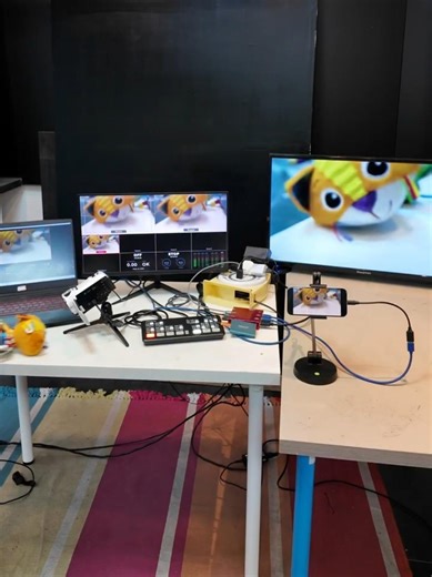 let your atem mini pro be powerful! pgm & multiview at the same time and record / iphone as screen