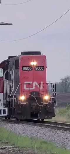 Our locomotives being deplaced! #cn