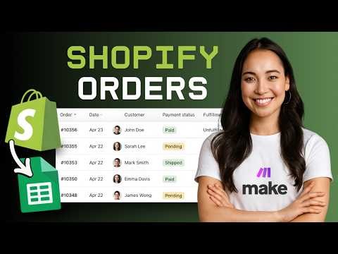 How to Add Shopify Orders to Google Sheets [AUTOMATICALLY]