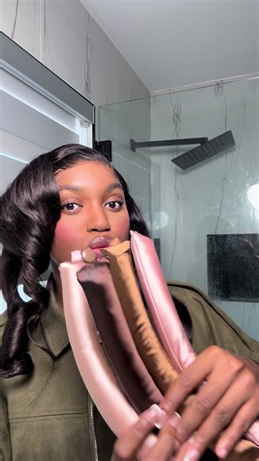 They came out trash but I’ll look at tutorials lol #flexirods #satinflexirods #kitsch