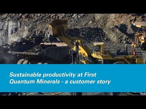 Sustainable productivity at First Quantum Minerals - a customer story
