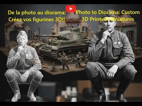 Create your CUSTOM Military Figurines in 15 minutes! (AI + 3D Printing)