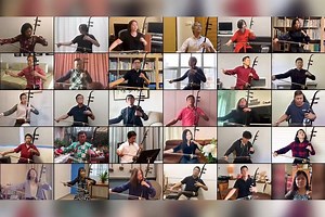 30 erhu players from Singapore, China put on virtual performance of Together We March