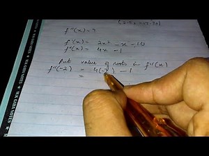 Finding Relative MAXIMA or MINIMA with derivative