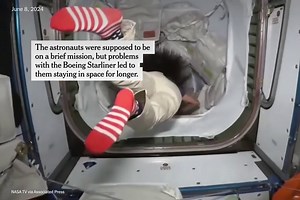 NASA Astronauts’ Nine-Month Orbital Odyssey Ends in a Splashdown