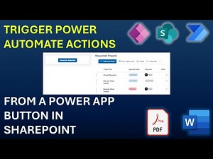 Trigger Power Automate Actions from a Power App Button in SharePoint! FOR MULTIPLE SELECTED ITEMS!!