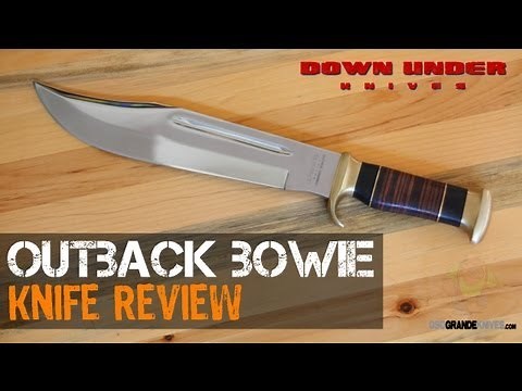 Down Under Knives Outback Bowie Review | OsoGrandeKnives