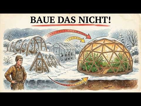 I tested 4 greenhouse shapes — which one actually retains the most heat?