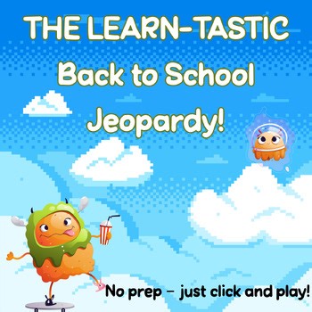 2nd Grade Back to School Jeopardy: Rules, All About Me & You, Math & ELA Review