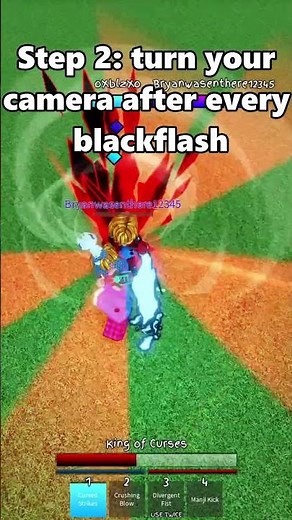 How to get good at black flash chains in JJS #roblox