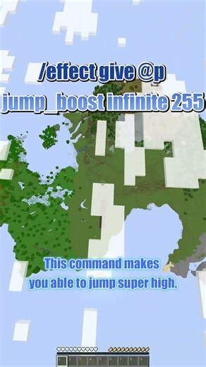 BEST Minecraft Effects in the game using commands! #minecraft #shorts