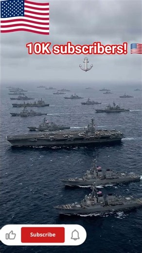 USS Carl Vinson Leads an Ocean of Steel 🇺🇸⚓ | CVN-70 #usswinstonschurchill #usa #trending 🇺🇸