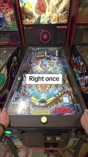 Try this on any @SternPinball #Jaws #pinball #machine