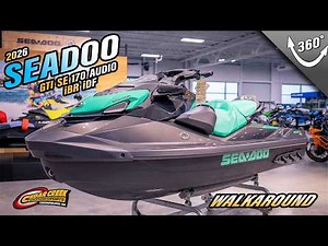 Walkaround | 2026 Sea-Doo GTI™ SE 170 Tech, Audio, iDF, iBR