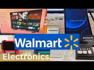 Shop with me @ Walmart Electronics.