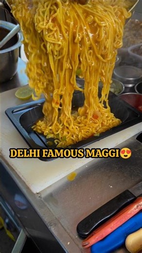 Delhi’s Most Famous Maggi 😍🔥 | Rajouri Garden Street Food #viralvideo #shorts