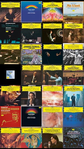 🤩 Batch No. 8 of The Original Source Series is out now! This time featuring: Prokofiev's Lieutenant Kijé Suite and Scythian Suite, Messiaen's Quatuor Pour La Fin Du Temps, Mahler's 2nd Symphony and Chopin's Polonaises played by Pollini. ___ As always, newly mastered and edited from the original multitrack tapes in 100% analogue quality by Emil Berliner Studios. 💿 Available in our DG Store. | Deutsche Grammophon - DG