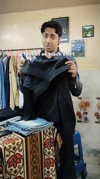 Black Shirt (Pt.- 1 Basic Wardrobe Series) | Subscribe for more ✨ #mensfashion #menswear #blackshirt