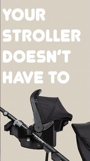 The Baby Trend Morph Single to Double Modular Stroller Travel System
