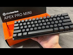 Steelseries - Apex Pro Mini - Unboxing & Testing