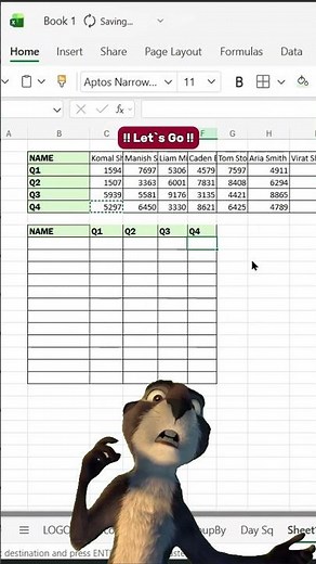 How to use Transpose Formula in Excel #excel #exceltips #microsoftexcel