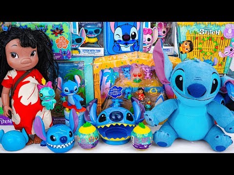 Disney Lilo & Stitch Toy Collection Unboxing Review | Stitch Weighted Plush & Lilo Animator Doll #2