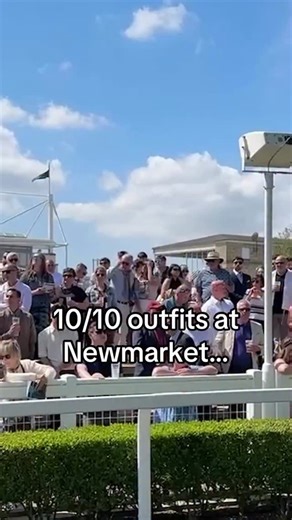 The outfits to match the sounds 🤩 Some of the best outfits on show at @betfred_official 2000 Guineas 👗 #horseracing #horsesofinstagram | The Jockey Club
